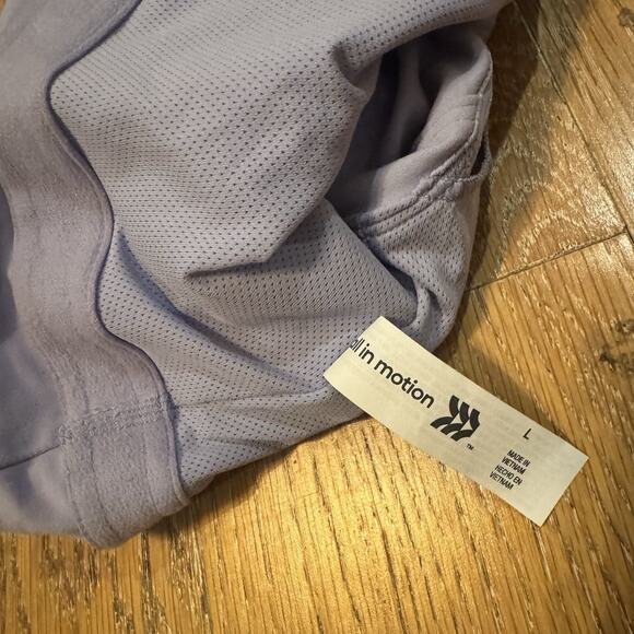 All In Motion Lavender Everyday Butter Soft “Corset” Sports Bra Large - Picture 2 of 5